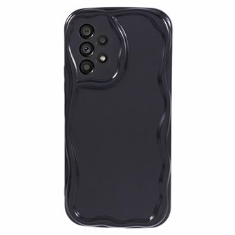 YX-serie voor Samsung Galaxy A33 5G TPU-hoes Krullend golf frame telefoonhoesje (nauwkeurige uitsparing)