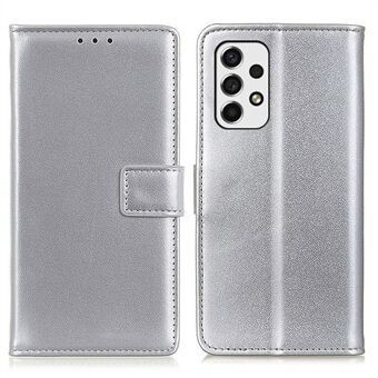 Stand Book Design Magnetische PU-lederen portemonnee Flip Folio Cover Schokbestendige TPU-binnenschaal voor Samsung Galaxy A53 5G