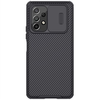 NILLKIN CamShield Pro Series voor Samsung Galaxy A53 5G Hard PC Soft TPU Hybrid Case Anti- Scratch beschermende telefoonhoes met glijdende cameralensbeschermer