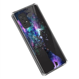 Mobiele telefoonhoes voor Samsung Galaxy A53 5G, anti- Scratch afdrukken IMD-telefoonhoes TPU-hoes