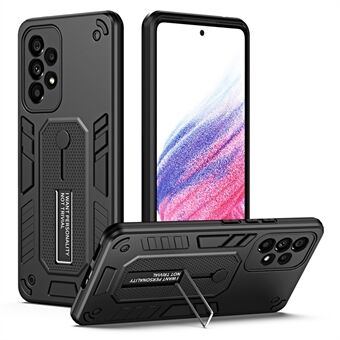 Kickstand telefoonhoesje voor Samsung Galaxy A53 5G, TPU + pc anti-val telefoon achterkant