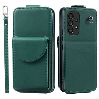 Voor Samsung Galaxy A53 5G Hoesje Leren Kaartentas Crossbody Telefoonhoesje met Bandjes