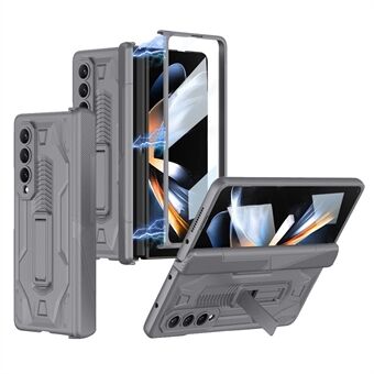 GKK voor Samsung Galaxy Z Fold4 5G magnetische scharnier opvouwbare telefoonhoes harde pc anti- Scratch telefoon achterkant
