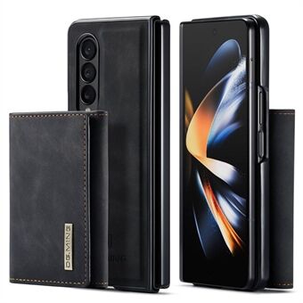 DG.MING M1-serie voor Samsung Galaxy Z Fold4 5G telefoonhoes afneembare 2-in-1 portemonnee telefoonhoes slijtvaste mobiele telefoonhoes