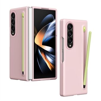 Voor Samsung Galaxy Z Fold4 5G Hoesje Hard PC Telefoonhoes met Stylus