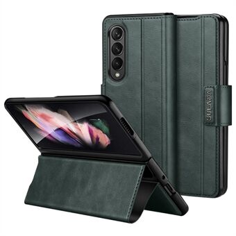 SULADA voor Samsung Galaxy Z Fold4 5G beschermende PU lederen hoes anti-drop Stand telefoonhoes