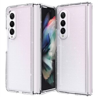 Voor de Samsung Galaxy Z Fold4 5G vouwtelefoonhoes Glitter PC + TPU Cover