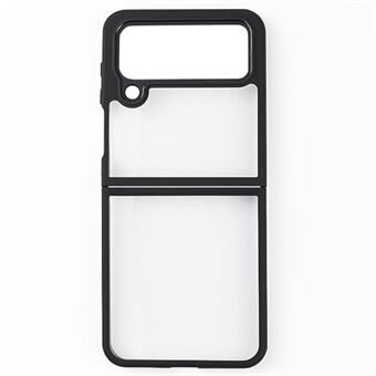 Voor Samsung Galaxy Z Flip4 5G anti- Scratch telefoonhoes TPU + harde pc slim-fit shell transparante telefoonhoes