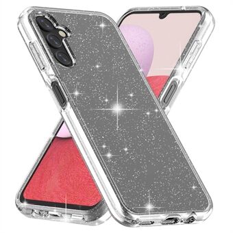 Voor Samsung Galaxy A14 5G Glitterpoeder Zachte TPU + harde pc-beschermende telefoonhoes Schokbestendige achterkant van mobiele telefoon