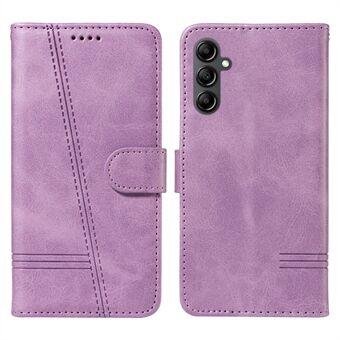 Voor Samsung Galaxy A14 5G Hoesje Portemonnee PU Leren Telefoonhoesje met Polsband