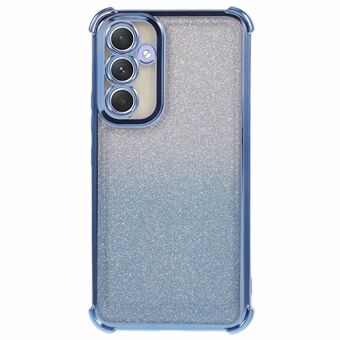 Voor Samsung Galaxy A14 4G / 5G hoesje glitter back TPU telefoonhoes elektroplate