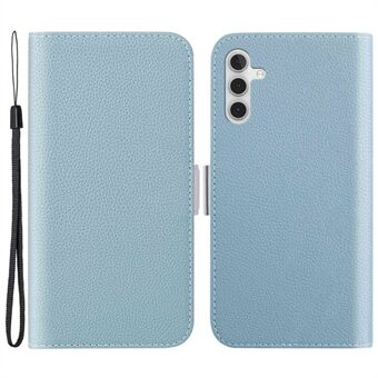 Voor Samsung Galaxy A14 5G Candy Color PU lederen tas Litchi textuur Stand volledige bescherming portemonnee cover