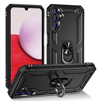 Voor Samsung Galaxy A14 5G Schokbestendig telefoonhoesje van militaire kwaliteit Ring PC + TPU valbestendige hoes