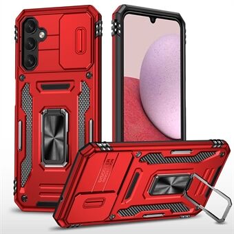 Voor Samsung Galaxy A14 4G / 5G Armor Serie Anti-drop Telefoonhoesje PC + TPU Mobiele Telefoon Achterkant Kickstand