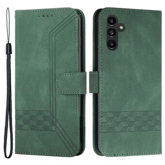 YX0010-serie voor Samsung Galaxy A14 5G portemonnee- Stand telefoonhoesje PU-leer patroon bedrukt telefoonhoesje