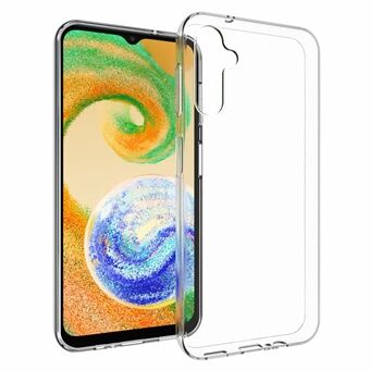 Voor Samsung Galaxy A14 4G / A14 5G HD heldere telefoonhoes binnenin watermerkvrij textuur anti-stof TPU mobiele telefoonhoes.