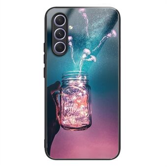 Schokbestendig hoesje voor Samsung Galaxy A14 5G Gehard glas TPU Cover Patroondruk Telefoonhoes