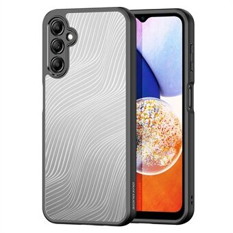 DUX DUCIS Aimo-serie voor Samsung Galaxy A14 4G / 5G telefoonhoesje TPU + PC matte achterkant (REACH-certificering) - zwart