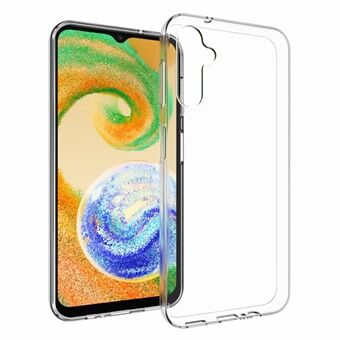 Glanzende telefoonhoes voor Samsung Galaxy A14 4G / 5G Transparant watermerkvrij TPU-telefoonhoesje