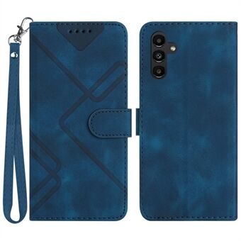 YX0040 volledige beschermhoes voor Samsung Galaxy A14 5G bedrukt patroon PU lederen telefoonhoes portemonnee