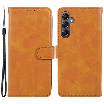 Voor Samsung Galaxy A14 5G / 4G telefoon lederen tas kalfstextuur Stand mobiele telefoon cover