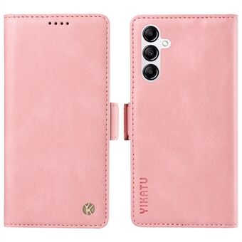 YIKATU YK-005 voor Samsung Galaxy A14 5G / A14 4G Mobiele Telefoonhoesje PU Leren Portemonnee Stand Skin-touch Telefoonhoesje