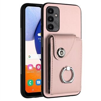 YB Leather Coating Series-7 voor Samsung Galaxy A14 5G / A14 4G Telefoonhoesje, Anti-val, Lederen+TPU Hoesje.
