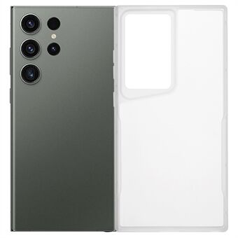 XL-serie voor Samsung Galaxy S23 Ultra TPU-hoesje met matte rand en transparante telefoonhoes (grote opening achterlens)