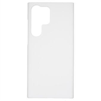 Voor Samsung Galaxy S23 Ultra hard plastic rubberen glanzende telefoon achterkant van de behuizing Valbestendige mobiele telefoonhoes