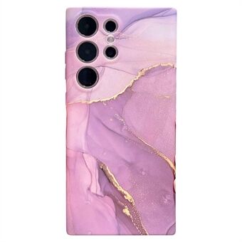 Voor Samsung Galaxy S23 Ultra Anti-drop IMD Marble Pattern Phone Cover Soft TPU Back Case