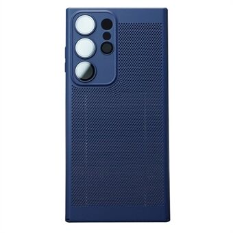 Voor Samsung Galaxy S23 Ultra ademende warmteafvoerende mesh-telefoonhoes Harde pc slanke telefoonhoes