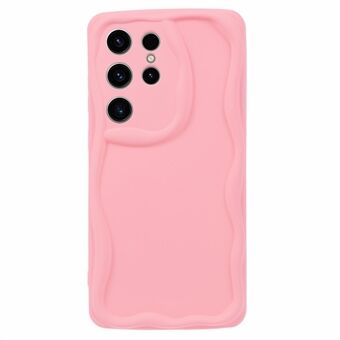 Voor Samsung Galaxy S23 Ultra Hoesje Rubberen TPU Antislip Telefoonhoesje