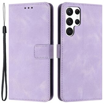 Voor de Samsung Galaxy S23 Ultra Case Wallet PU Leren Huid Met Aanraakgevoel Telefoonhoesje.