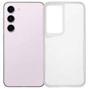 XL-serie voor de Samsung Galaxy S23 TPU-hoesje met matte randen en een heldere telefoonhoes (grote achterlensopening)