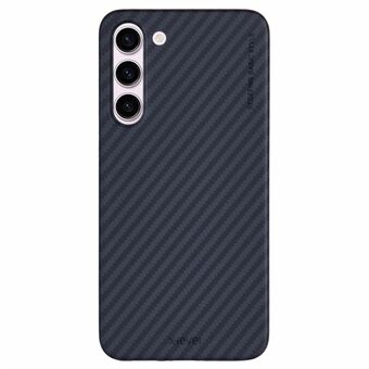 X-LEVEL Voor Samsung Galaxy S23 Hoesje, Carbon Fiber Textuur, Hard PC, Valtbestendige Bescherming