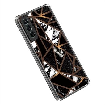 Voor Samsung Galaxy S23 Abstract marmeren patroon bedrukt telefoonhoesje IMD TPU schokbestendige beschermhoes