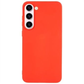 Voor Samsung Galaxy S23 Slim Fit Soft TPU Smooth Cover Matte Finish Coating Grip Phone Case