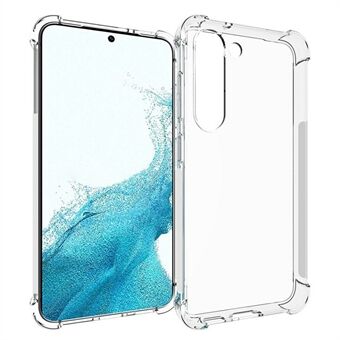 Voor Samsung Galaxy S23 versterkte hoek zachte TPU-hoes antislip transparante telefoon achterkant