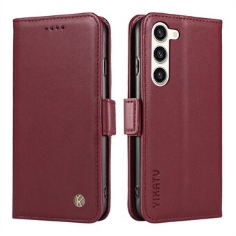 YIKATU YK-003 voor Samsung Galaxy S23 Flip Folio Wallet Cover PU lederen Stand magnetische telefoonhoes