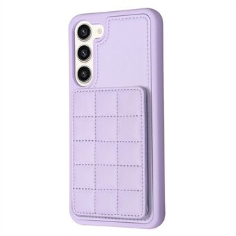 Style-BF24 Kickstand Case voor Samsung Galaxy S23 PU-leer gecoate TPU-telefoonhoes met kaartsleuven