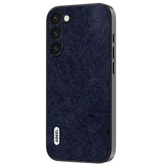 ABEEL voor Samsung Galaxy S23 Retro telefoonhoes Litchi textuur PU-leer gecoate TPU + pc-hoes