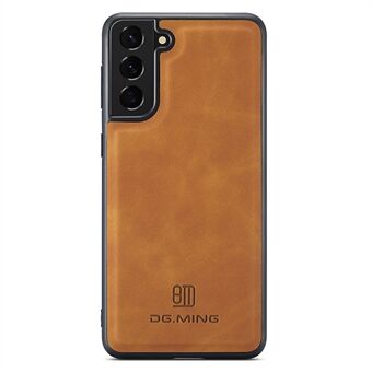 DG.MING Voor Samsung Galaxy S23 Hoesje Anti-val PC+TPU+PU Telefoonhoesje