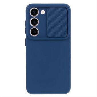 TMT-serie voor Samsung Galaxy S23-hoesje Zachte TPU-telefoonhoes met schuiflensdeksel