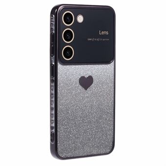 Voor Samsung Galaxy S23 hoesje TPU Schokbestendige Bescherming Gradient Glitter Telefoonhoesje