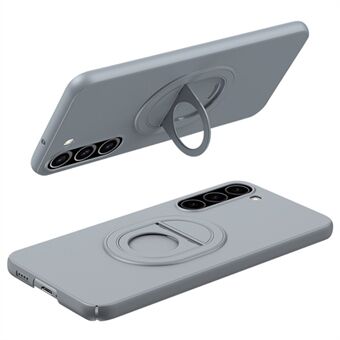 Voor Samsung Galaxy S23 Telefoonhoesje Hard Plastic Kickstand Cover Compatibel met MagSafe