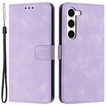 Voor Samsung Galaxy S23 Telefoonhoesje PU Lederen Portefeuillekaarthouder Opvouwbare Standaard Cover