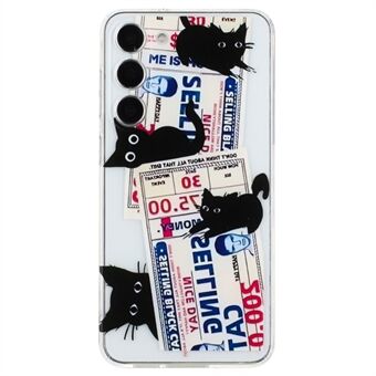 Voor Samsung Galaxy S23 Hoesje Patroon Print Ontwerp Flexibele TPU Telefoonhoes