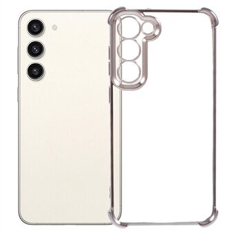 Voor Samsung Galaxy S23+ Hoesje Liefde Hartjes Frame TPU Telefoonhoesje Versterkte Hoeken