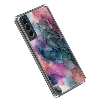 Voor Samsung Galaxy S23+ IMD Abstract Marmeren Patroon Bedrukt Hoesje Zachte TPU Valbescherming Anti-Val Telefoonhoesje