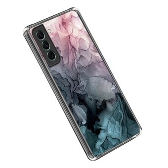 Voor Samsung Galaxy S23+ IMD Abstract Marmeren Patroon Bedrukt Hoesje Zachte TPU Valbescherming Anti-Val Telefoonhoesje